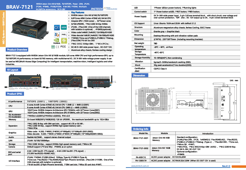 datasheet brav 7121