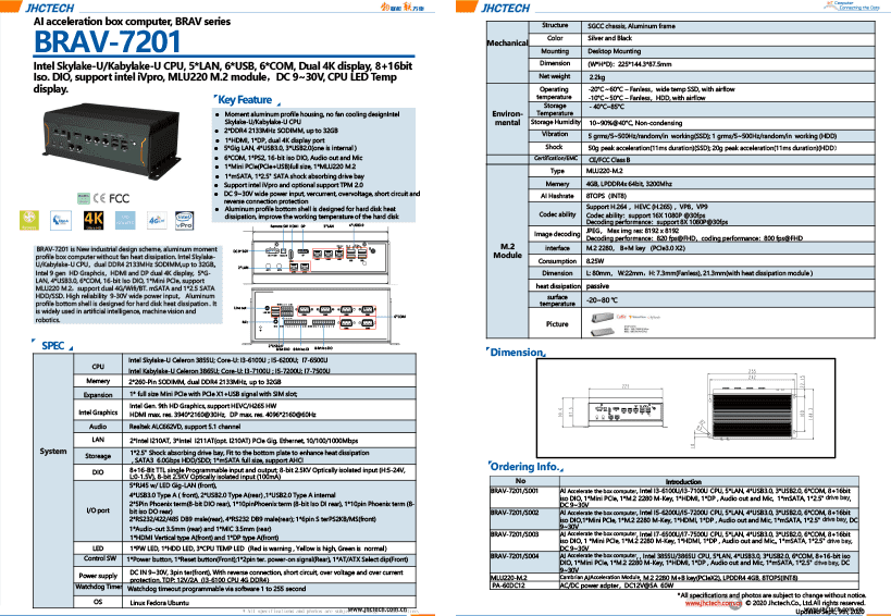 datasheet brav 7201