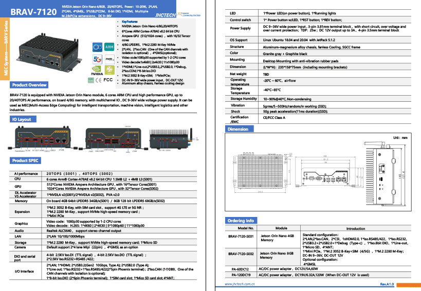 datasheet brav7120